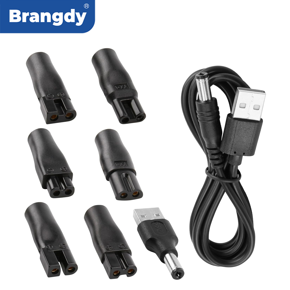 Beard Trimmer - Brangdy 8 szt. Zamienny Kabel Zasilający