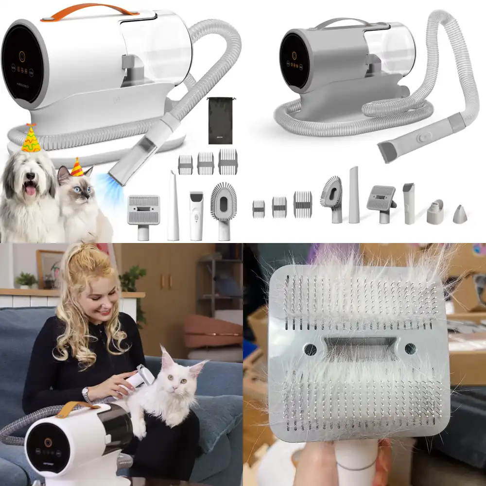 Grooming Kit - AIRROBO USA Odkurzacz do pielęgnacji zwierząt,