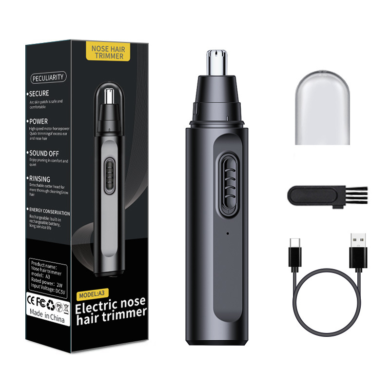 Electric Shaver Rotary - Trymer do nosa dla mężczyzn Elektryczny