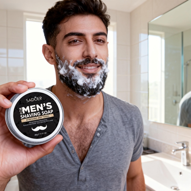 Beard Oil - Mydło do golenia dla mężczyzn 60g,
