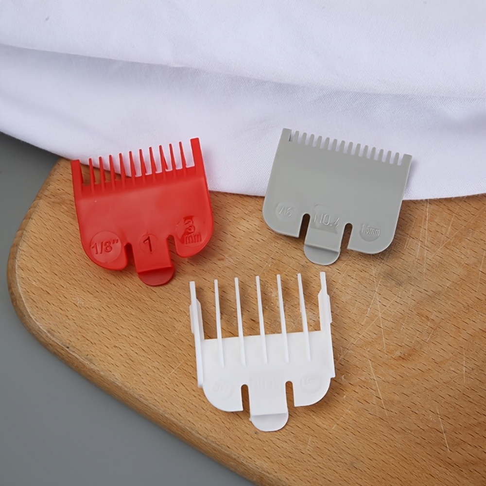 Hair Clipper - 3-częściowy zestaw grzebieni prowadzących do strzyżenia