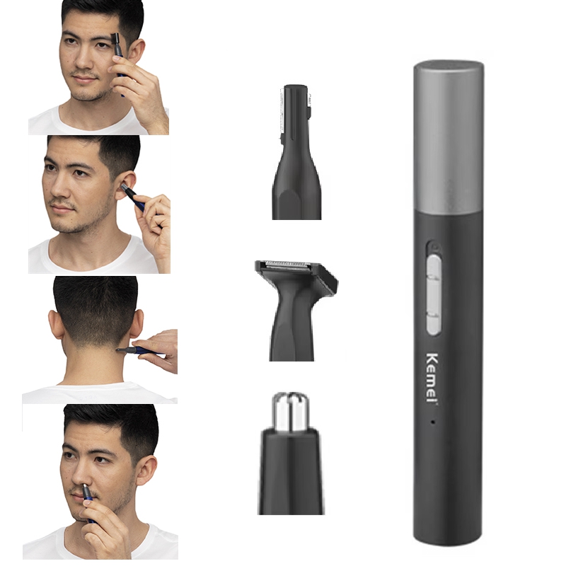 Body Trimmer - Kemei Pro Akumulatorowy Trymer do Nosa,