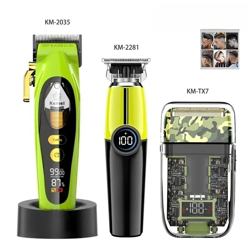 Hair Clipper - Kemei Maszynka do Strzyżenia Włosów Profesjonalny
