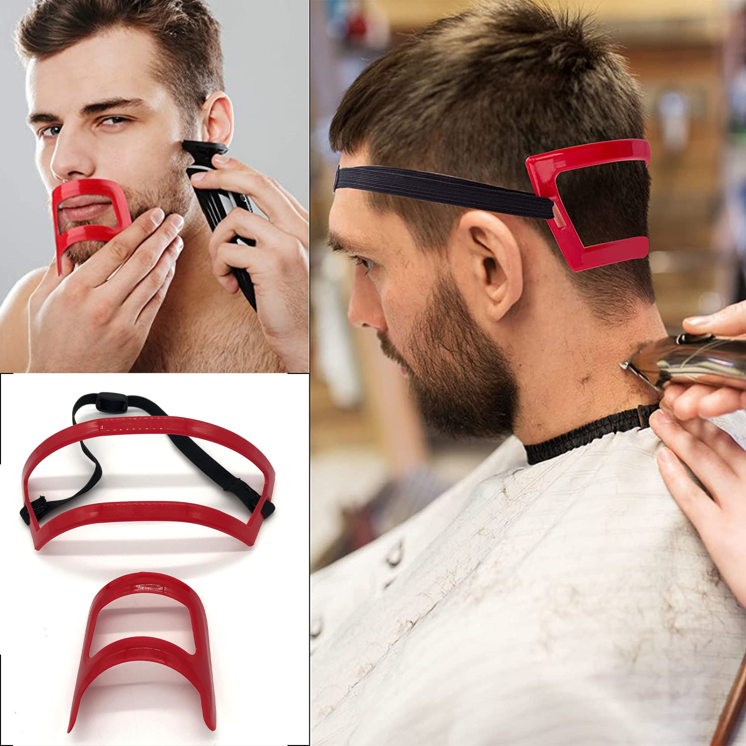 2/4 szt. Grzebienie do brody m – Beard Trimmer recenzja i cena