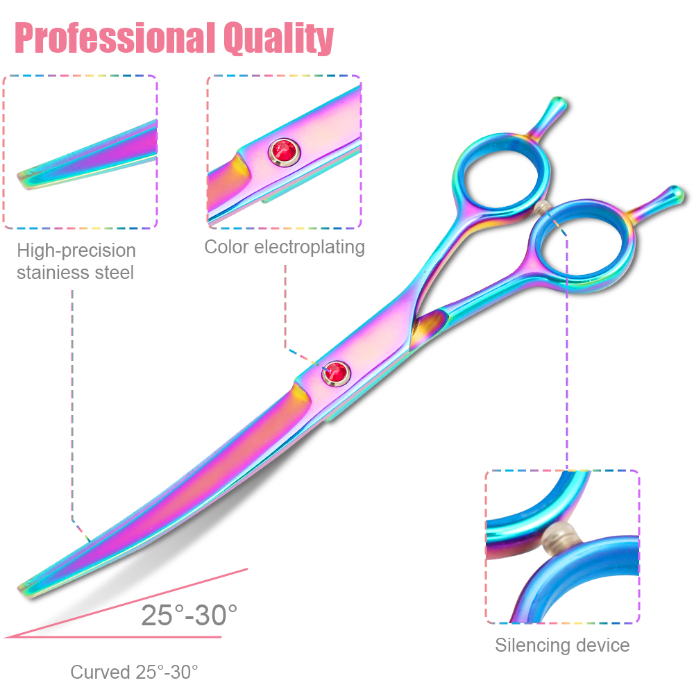 Profesjonalne nożyczki do piel – Grooming Scissors recenzja i cena