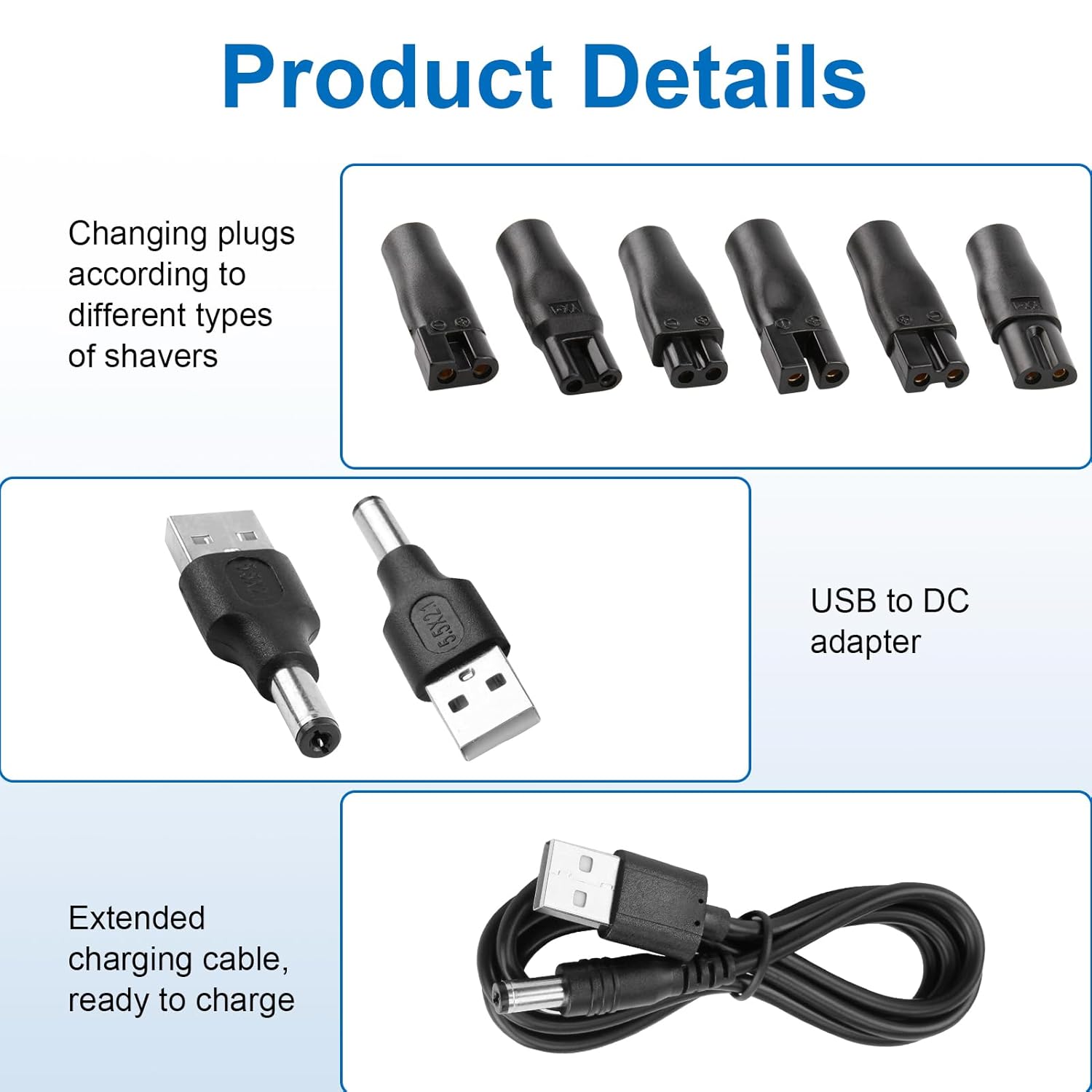 Brangdy 8 szt. Zamienny Kabel  – Beard Trimmer recenzja i cena