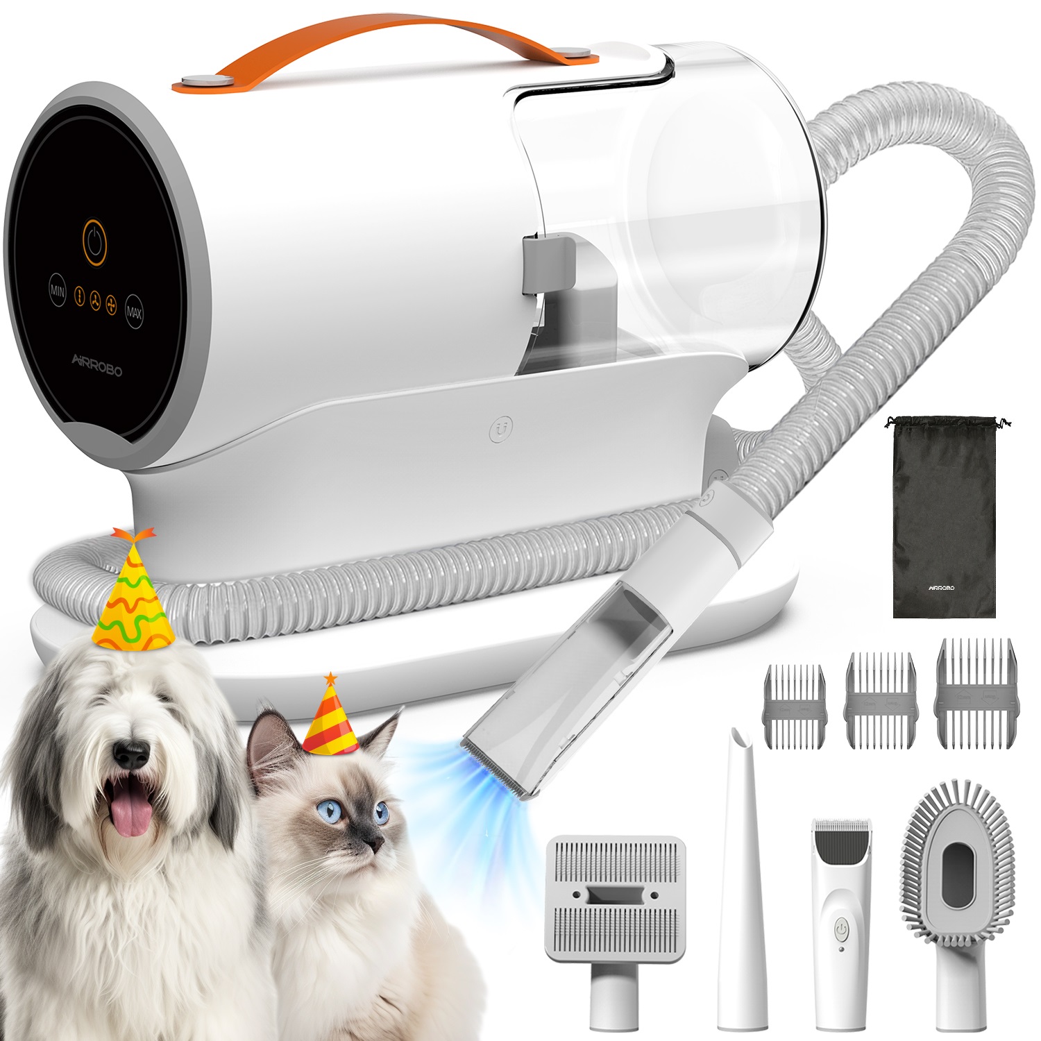 AIRROBO USA Odkurzacz do pielę – Grooming Kit recenzja i cena