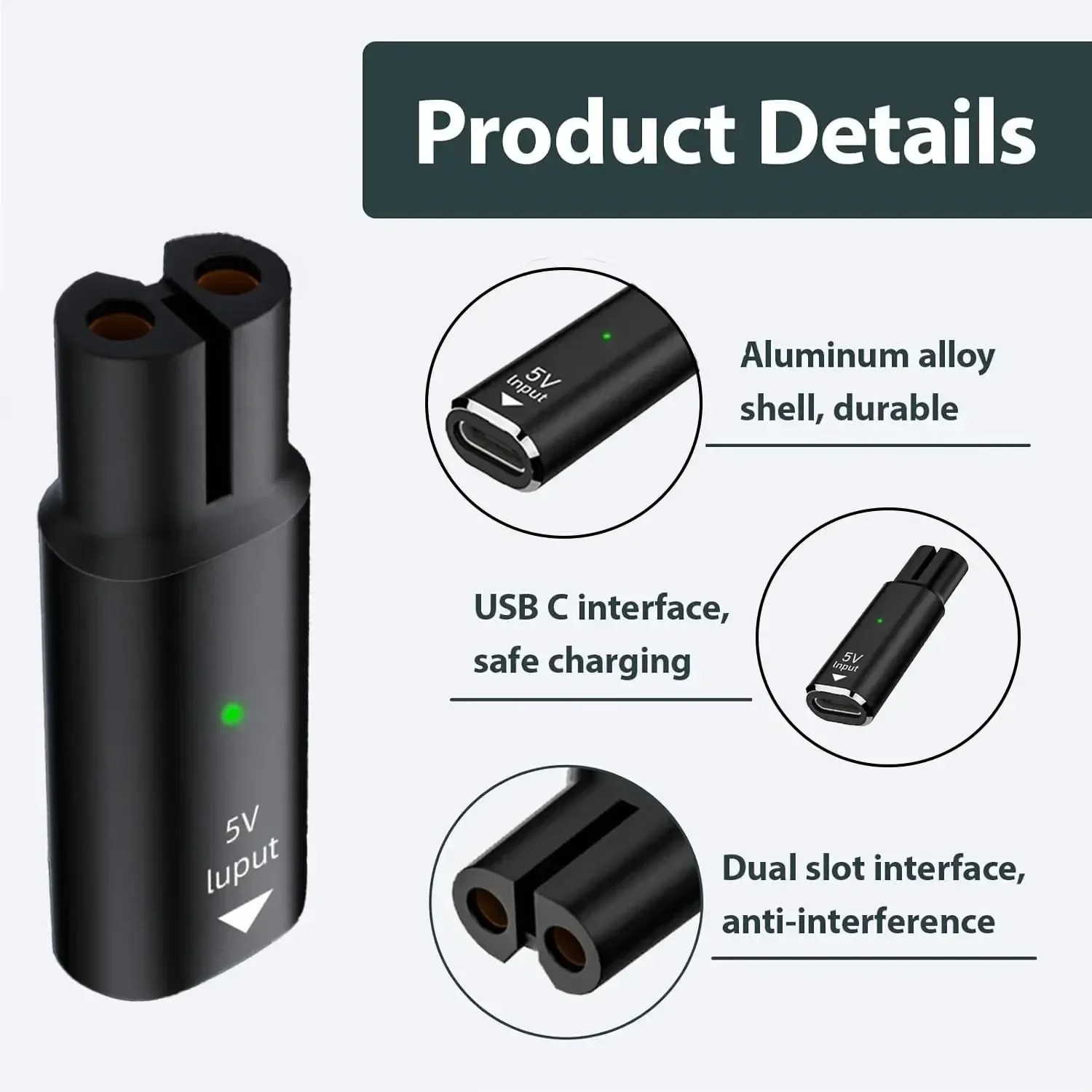 Adapter ładowarki 5V Type-C do – Body Trimmer recenzja i cena
