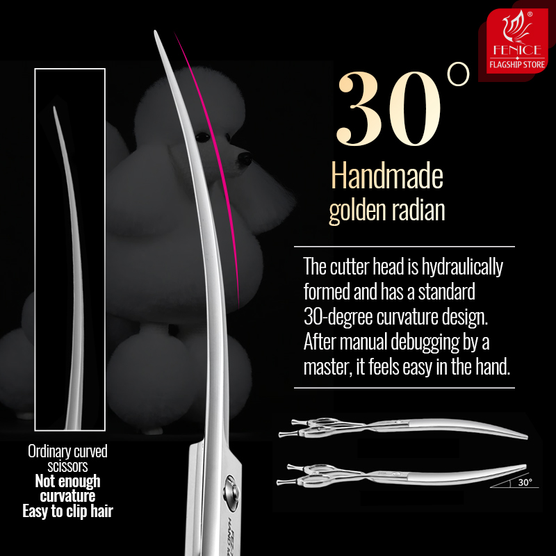 Fenice 6//6,5/7/7,5 cala profe – Grooming Scissors recenzja i cena